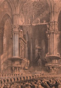 Te Deum in Cathedral of Milan, Lombardy