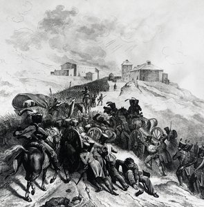 The French army crossing the Sierra de Guadarrama, December 22-24