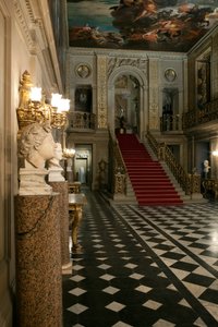 The Painted Hall. Chatsworth House, Derbyshire by Unbekannt Unbekannt