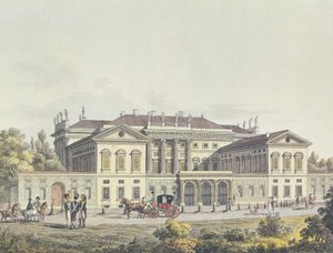 View of the Villa Reale in the Public Gardens, Milan, Italy by Unbekannt Unbekannt