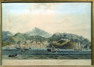 A View of the Town of St. George and Richmond Heights on the island of Grenada, engraved by William Daniell by Lieutenant Colonel J. Wilson