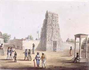 A Pagoda at Strupermador, plate 23 from 