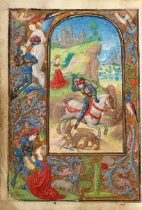 Saint George and the Dragon by Lieven van Lathem