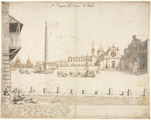 Eighteen Views of Rome: The Piazza del Popolo