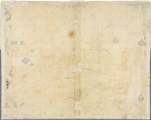 Sketches of Windows and Pilasters of the Attic Storey of the Collegio di Propaganda Fide (verso) by Lievin Cruyl