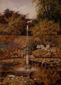 An Old Water Garden by Lilian Stannard