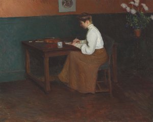 In the Studio by Lilla Cabot Perry