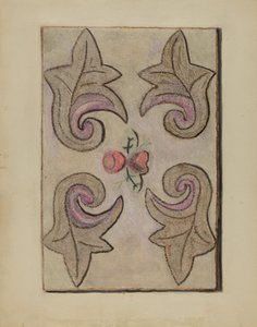 Hooked Rug by Lillian M. Mosseller