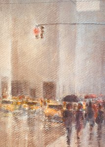 Rainy New York by Lincoln Seligman