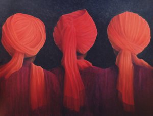 Turban Triptych, 2005