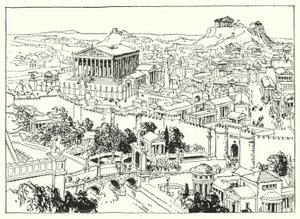 The City of Athens by Linden Miller