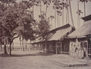 Amerapoora: Barracks of the Burmese Guard by Linnaeus Tripe