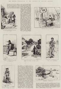 The Winter Exhibition of the Society of British Artists by Lionel Charles Henley