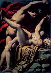 The Death of Abel by Lionello Spada