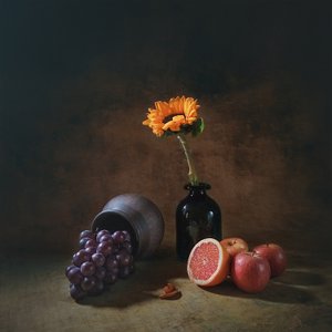 Rustic Sunflower Still Life
