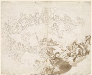 The Triumph of Virtue and Divine Wisdom by Livio Retti