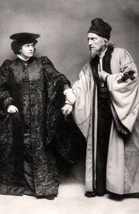 Gertrude Elliott and Johnston Forbes-Robertson in The Merchant of Venice by Lizzie Caswall Smith