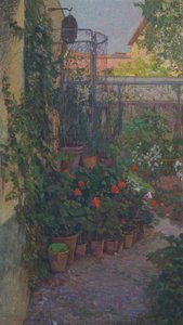 The Triptych or the Blooming Garden
