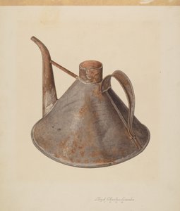Spouted Oil Can by Lloyd Charles Lemcke