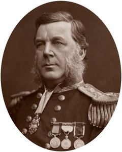 Captain Bedford Clapperton Trevelyan Pim, British naval officer by Lock and Whitfield