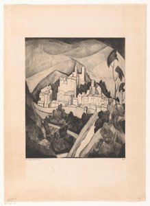 Les Angles I by Lodewijk Schelfhout (signed by artist)