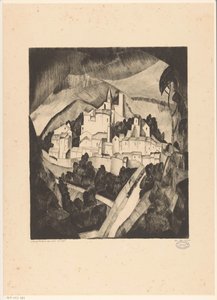 Les Angles I by Lodewijk Schelfhout (signed by artist)