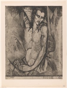 Naked Man with Closed Eyes