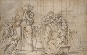 The Birth of the Baptist by Lodovico Carracci