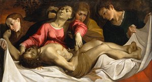 The Lamentation, ca. 1582 by Lodovico Carracci