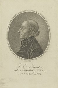 Portrait of the Poet and Physiognomist Johann Kaspar Lavater