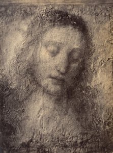 Copy of the head of Christ from Leonardo da Vinci
