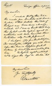 Letter from Henry John Temple to RB Hoppner, 18th June 1832