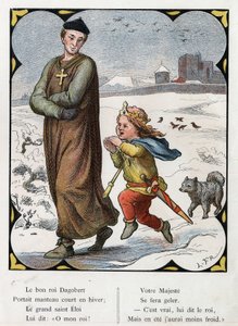 Illustration by Lorenz Frolich (1820-1908) for the popular song 