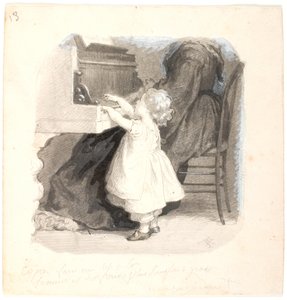 The Accompaniment by Lorenz Frølich