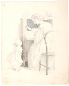 Lili Will Sing for a Sou by Lorenz Frølich