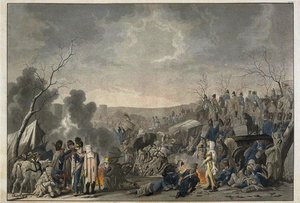 Retreat of the Grande Armée from Moscow in 1812 by Lorenz Rugendas