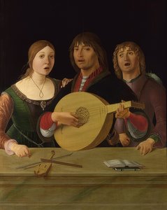 A Concert. Circa 1485-95