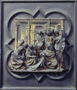 Christ Amongst the Doctors, Fourth Panel of the North Doors of the Baptistery of San Giovanni, 1403-24