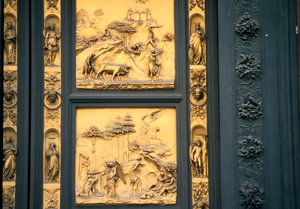 The Gates of Paradise, Baptistry, Florence, Italy