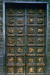 The North Doors of the Baptistry of San Giovanni