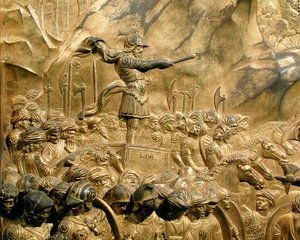 The Story of David and Goliath (detail)