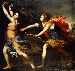 Apollo and Daphne by Lorenzo Lippi