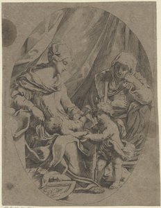 Mary with the Christ Child, Young John the Baptist, and Elizabeth