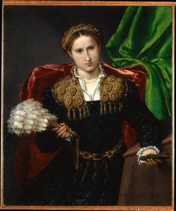 Portrait of Laura da Pola by Lorenzo Lotto