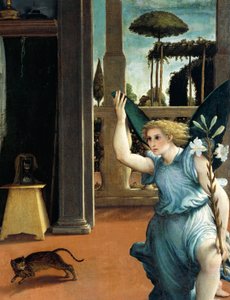 The Recanati Annunciation (circa 1532) by Lorenzo Lotto