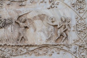 Expelled from Eden (detail) by Lorenzo Maitani
