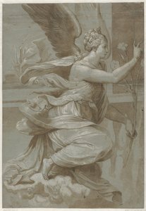 Annunciation to Mary by Lorenzo Pasinelli (possibly)