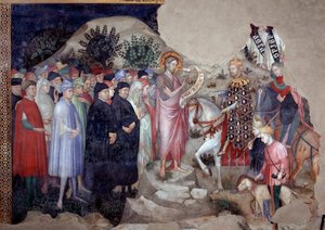 St John the Baptist preaching by Lorenzo Salimbeni