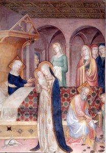 The Birth of Saint John the Baptist by Lorenzo Salimbeni