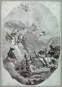 The Triumph of Mars by Lorenzo Tiepolo